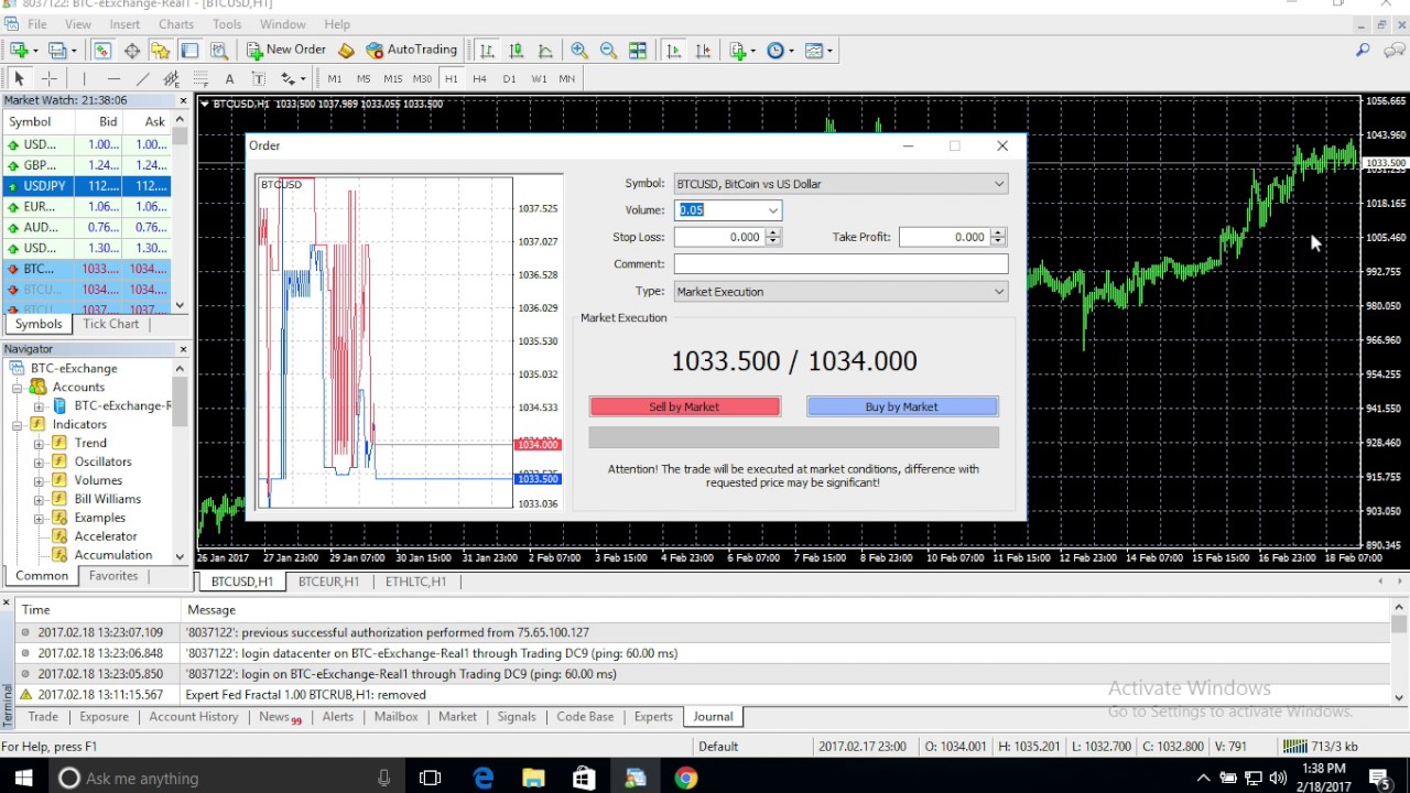 Metatrader 5 add cryptocurrency
